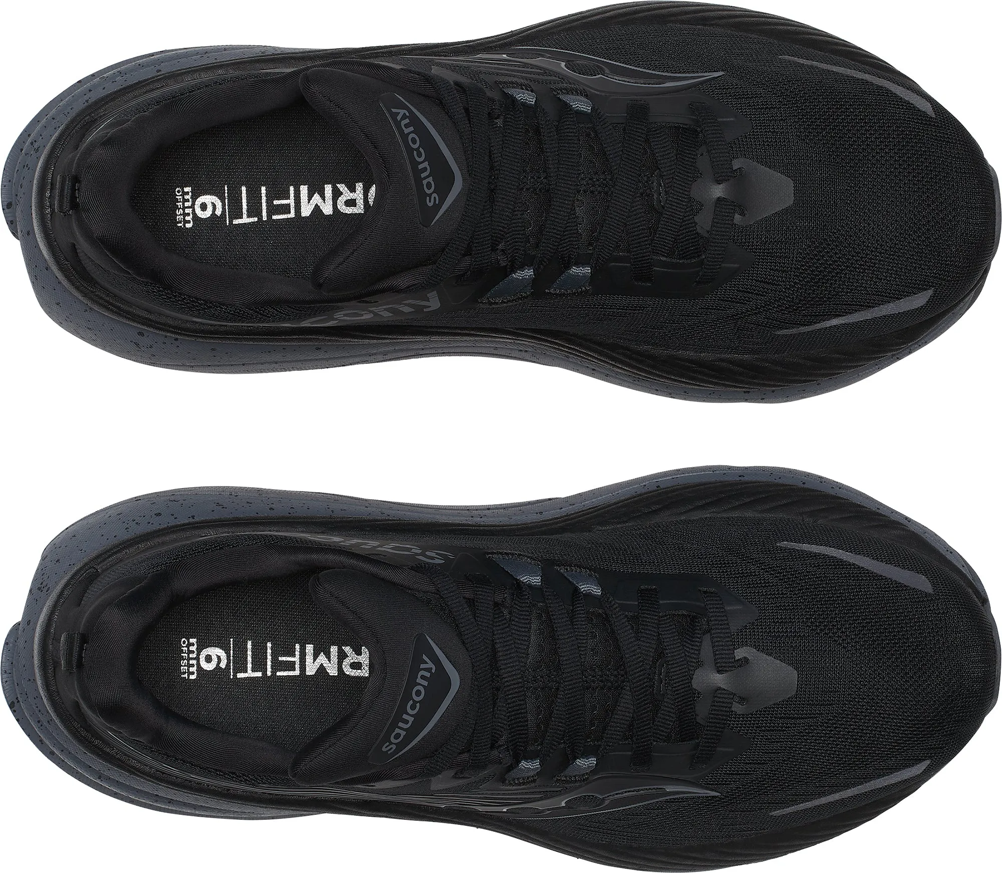 Saucony Hurricane 24 Mens Running Shoes - Black Stable Core