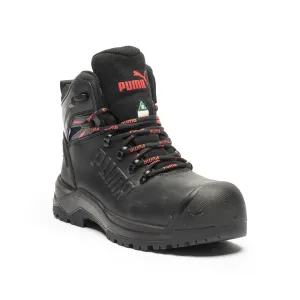 Hiker Ready Secure Traction Iron Black Men's 6" Composite Toe Work Boots 632743