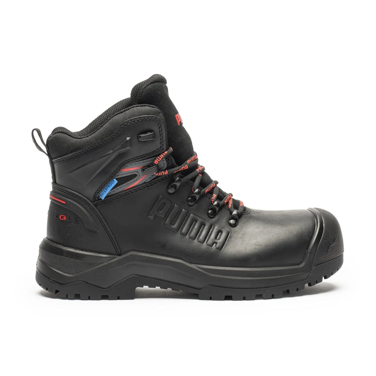 Mountain Sport Iron Black Men's 6" Composite Toe Work Boots 632743