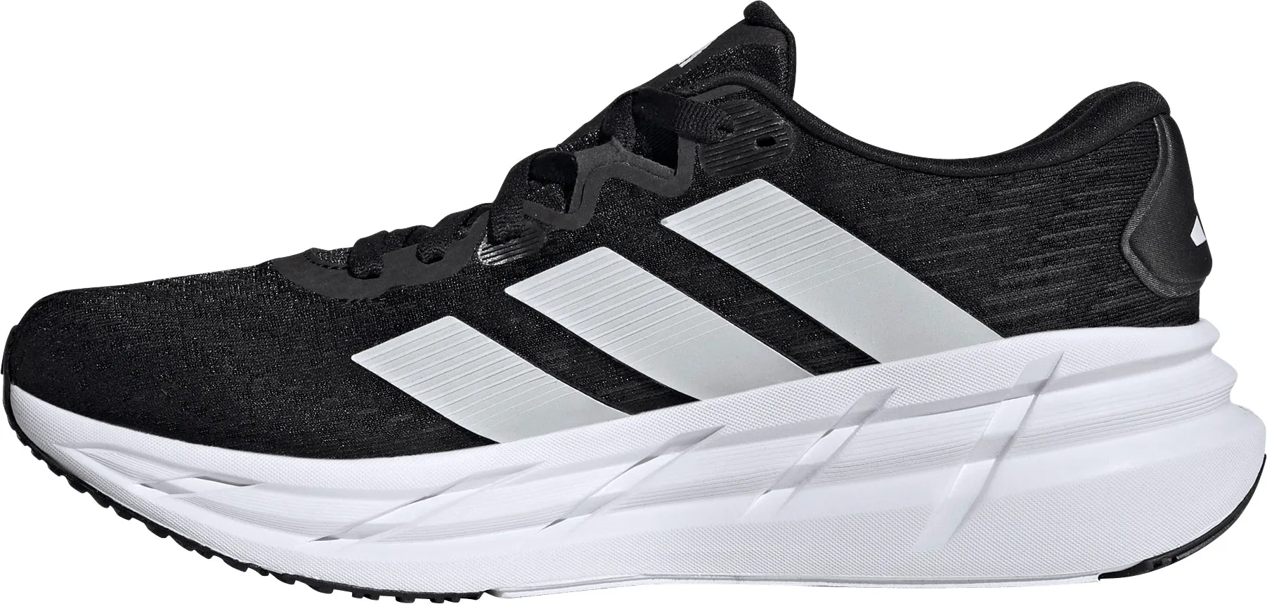 adidas Adistar 4.0 Mens Running Shoes - Black Comfort Step