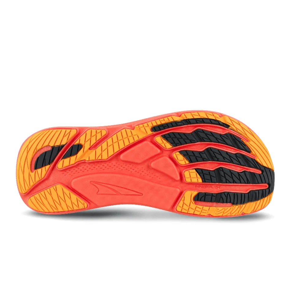 PaddedCollar warm weather running shoes Altra Men's FWD Via Running Shoes in Black/Orange SS25