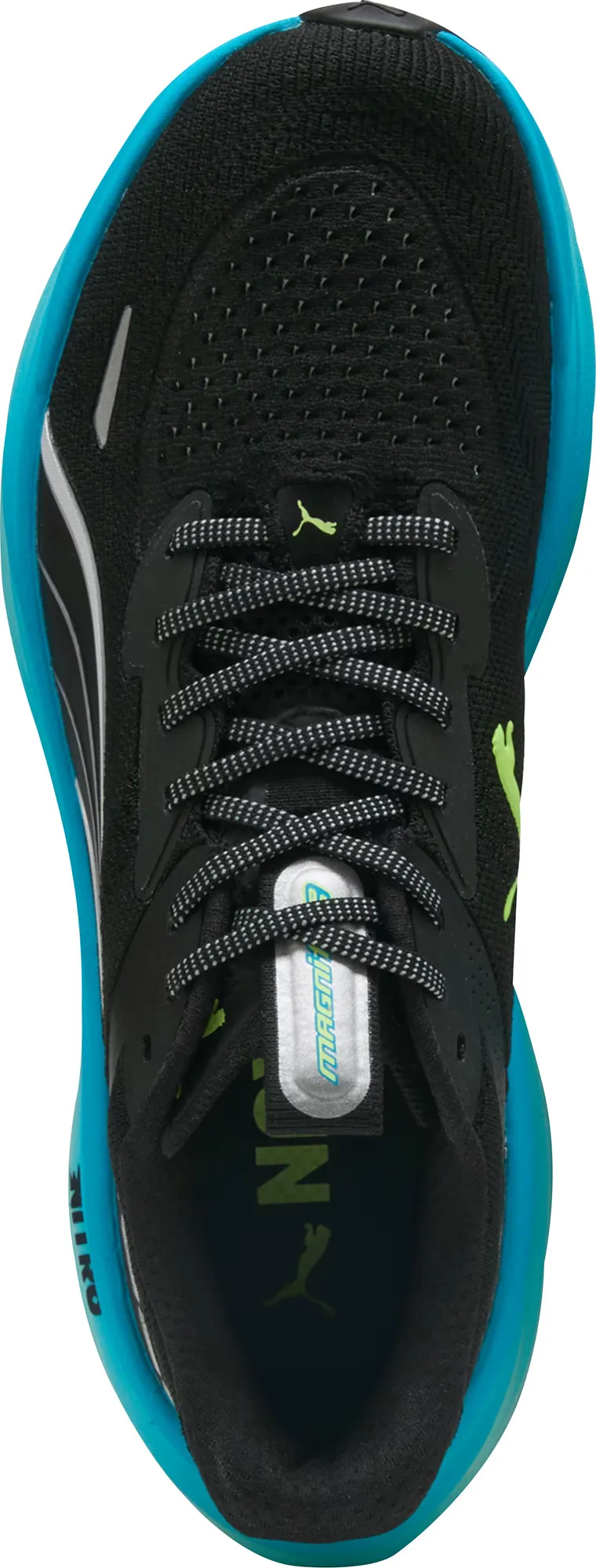 Workout Gym Life Puma Magnify Nitro 3 Mens Running Shoes - Black