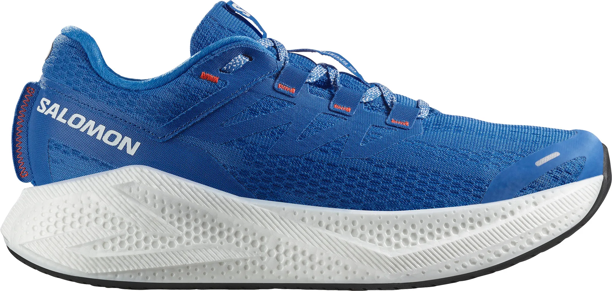 Road grip Flexible Design Salomon Aero Glide 3 Mens Running Shoes - Blue