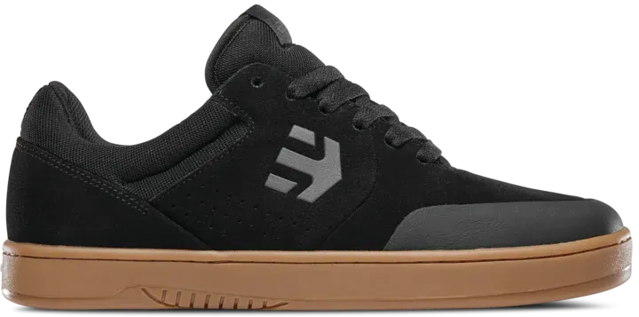 Durable Traction Free Ride Etnies Marana - Black Dark Grey Gum