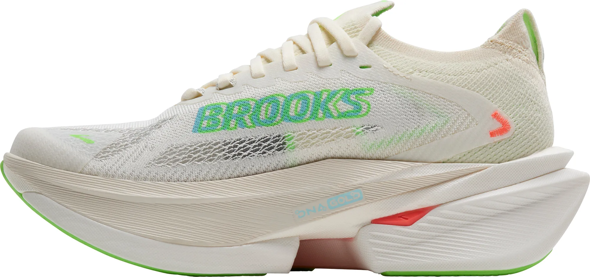 Italian Glam Brooks Hyperion Max 3 Mens Running Shoes - Cream
