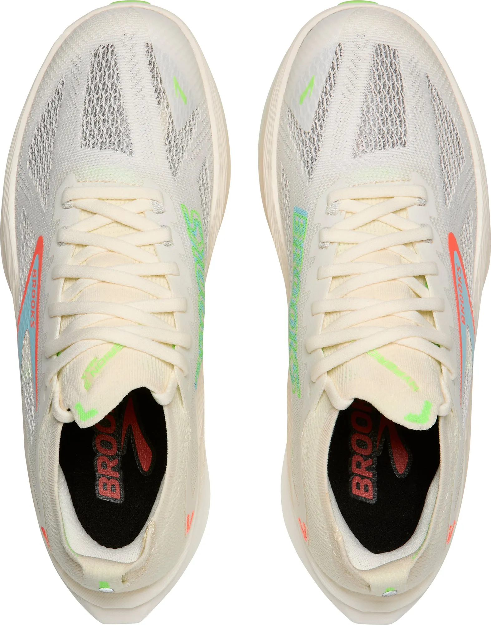 Mono Style Brooks Hyperion Max 3 Mens Running Shoes - Cream