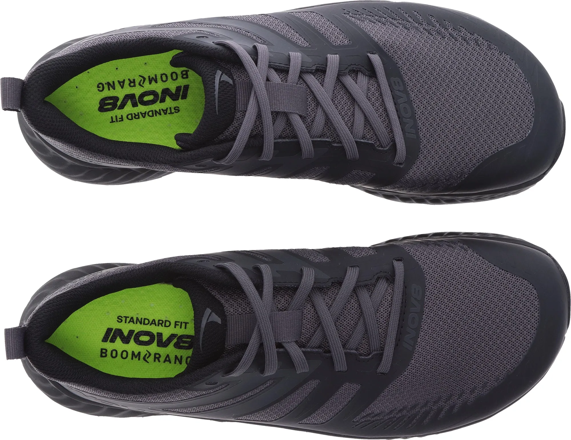 Energy Boost Inov8 TrailFly Mens Trail Running Shoes - Black