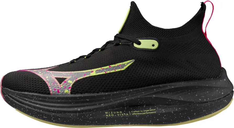 Autumn Tone Mizuno Neo Vista Running Shoes - Black