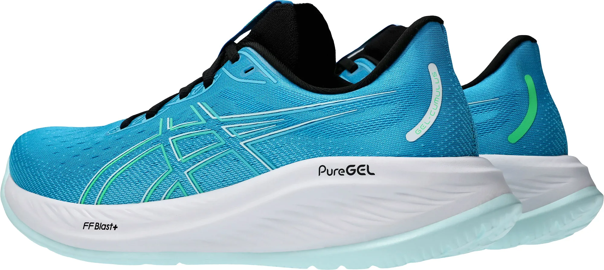 Asics Gel Cumulus 26 Mens Running Shoes - Blue Planet Mood School Day