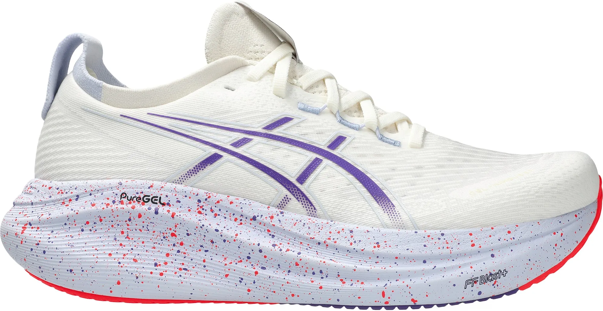 Casual Mid Top Asics Gel Nimbus 27 Tokyo Mens Running Shoes - Cream