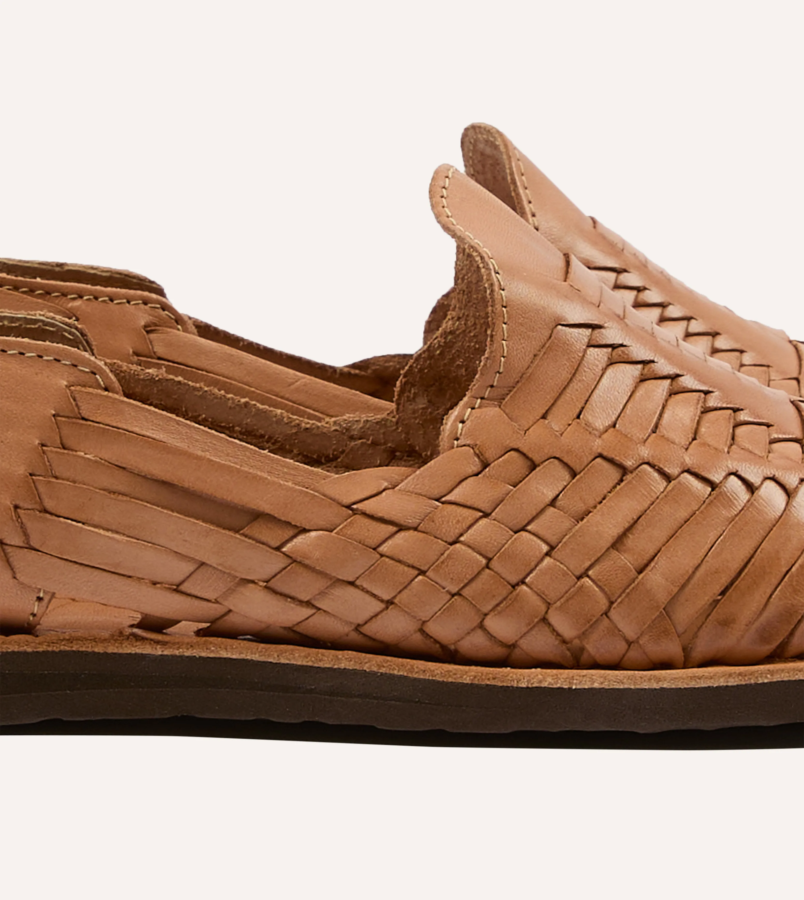 Chamula Tan Cancun Woven Sandal Boho Free Beach Vibe