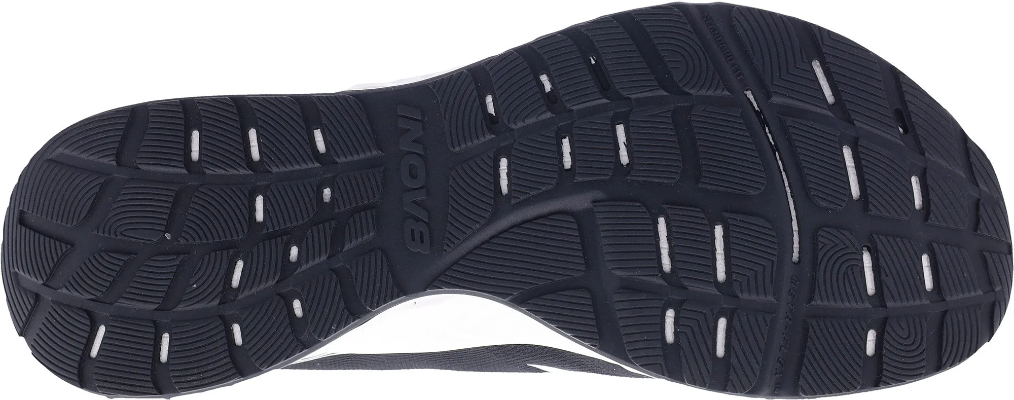 Road Long Inov8 RoadFly WIDE FIT Mens Running Shoes - Black