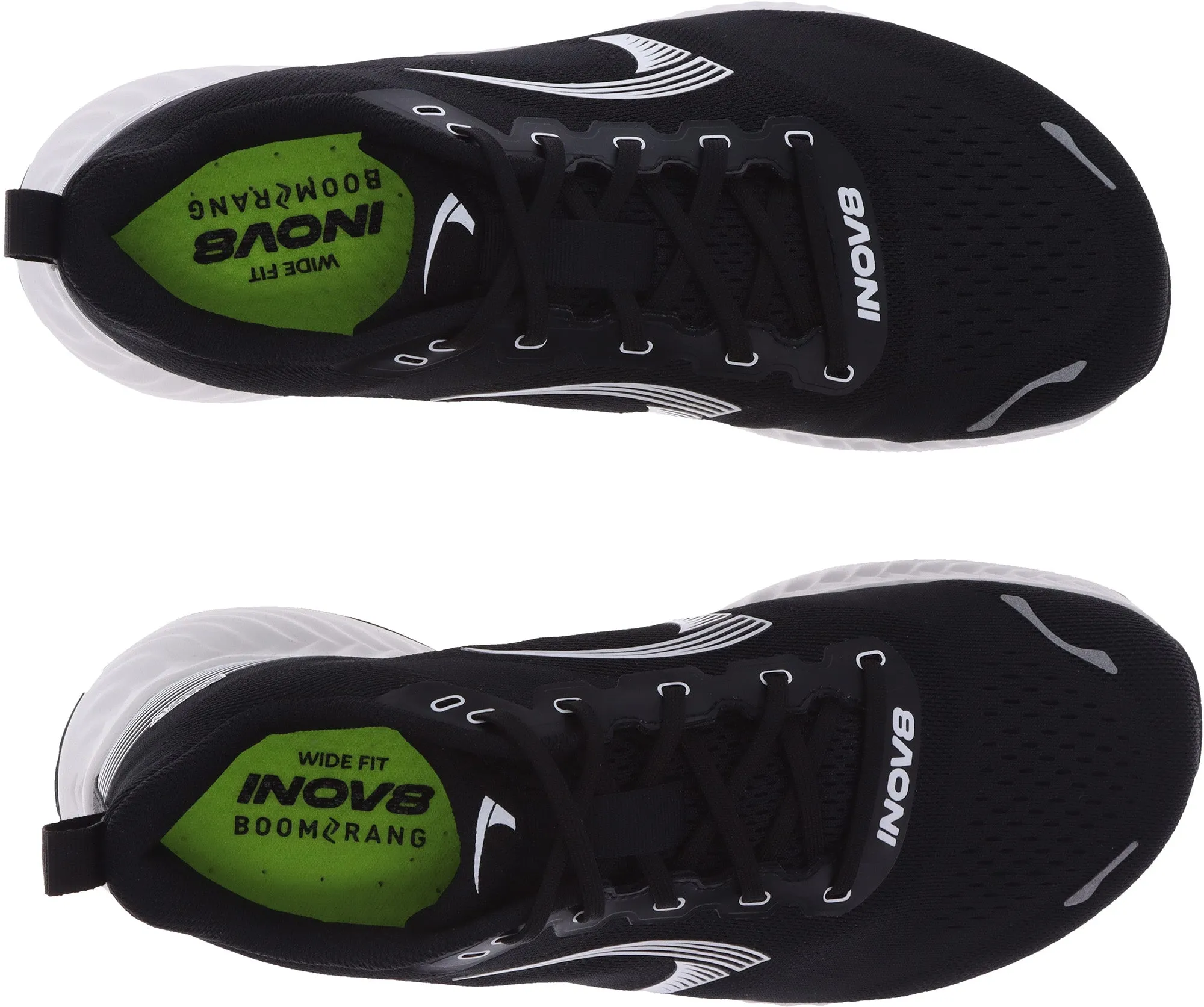Inov8 RoadFly WIDE FIT Mens Running Shoes - Black Slip On