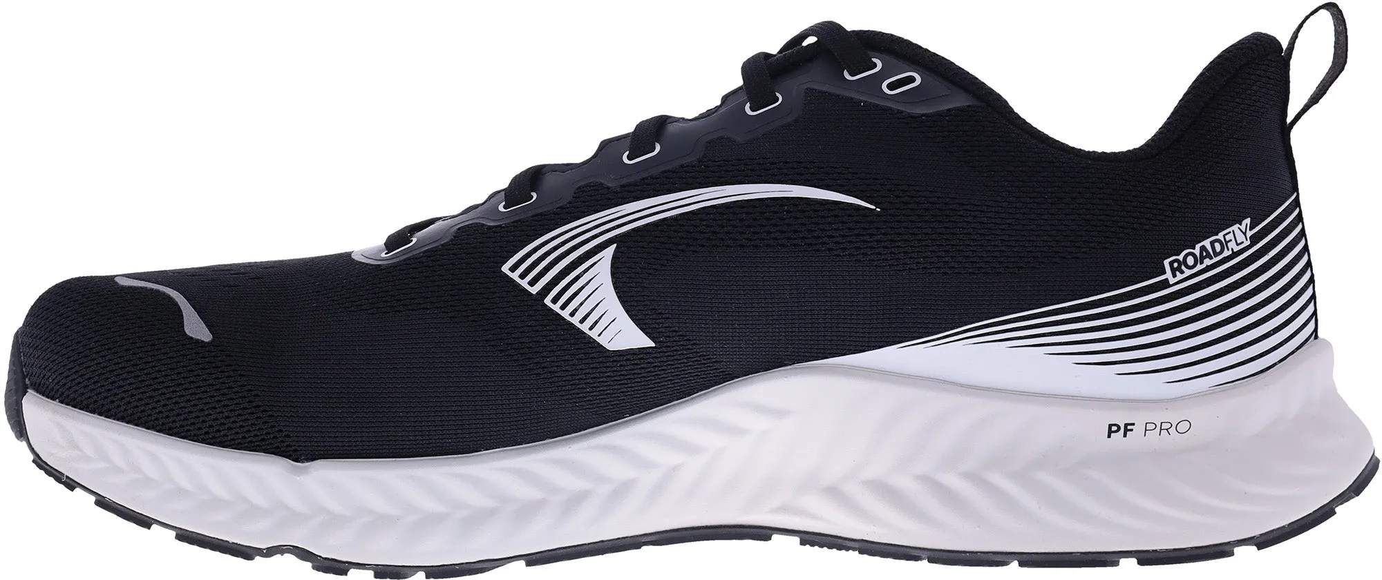 Torsion control Inov8 RoadFly WIDE FIT Mens Running Shoes - Black