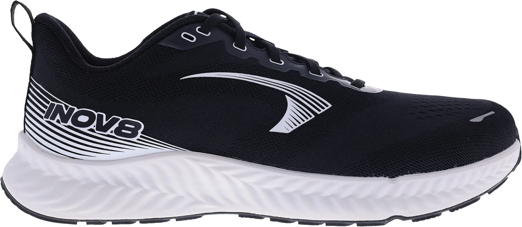 Inov8 RoadFly WIDE FIT Mens Running Shoes - Black Busy Path Quick Motion
