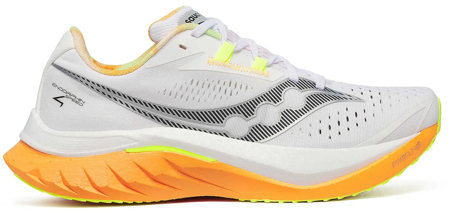 Saucony Endorphin Speed 4 Mens Running Shoes - Grey Height Plus