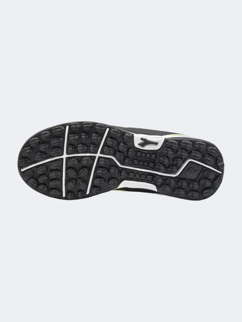 Diadora Pichichi 7 Tf Jr Gs-Boys Football Shoes Black/Silver Quick Reaction