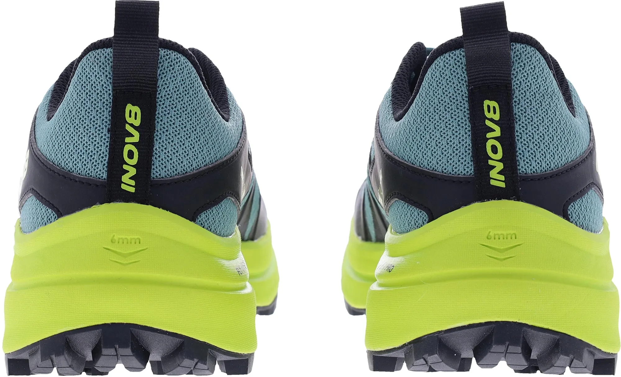 Inov8 TrailTalon Max WIDE FIT Mens Trail Running Shoes - Green Memory Foam Airport Travel Curve Hug
