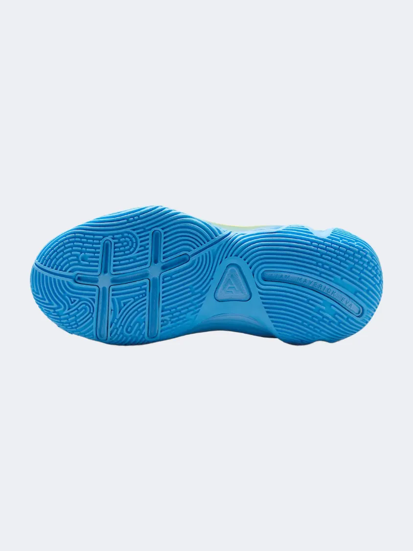Nike Giannis Immortality Gs Boys Basketball Shoes Yellow/Blue Street Play Torsion System Tech