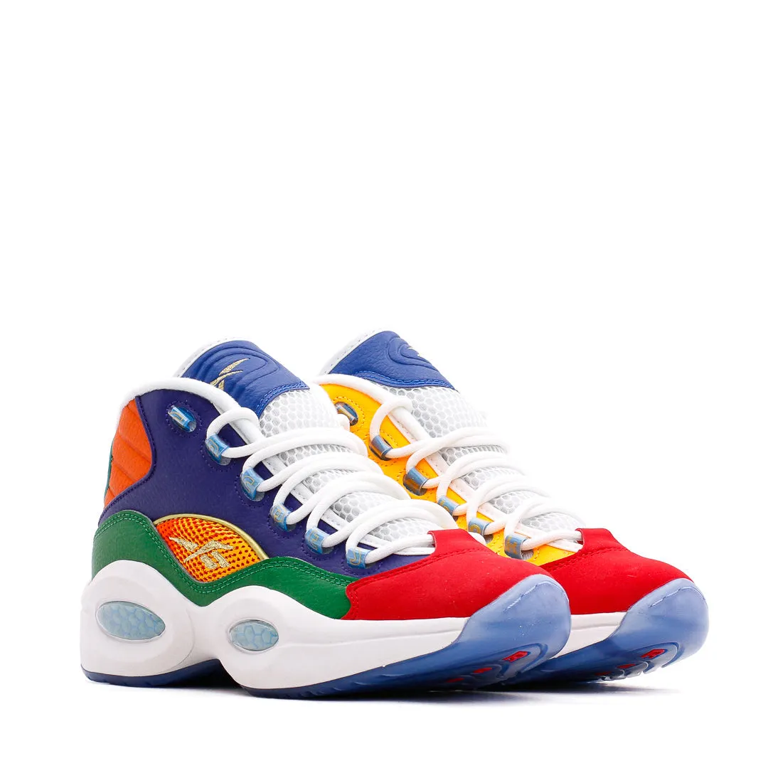 Reebok Classics Basketball Men Question Mid x Concepts Allen Iverson Draft 96 Core GZ6151 Pressure Distribution System Responsive Footbed