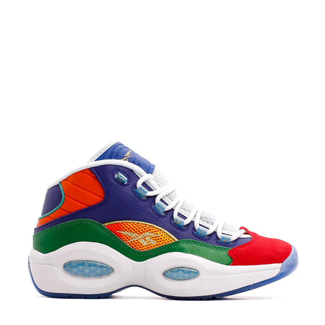 Sneakers Synthetic Upper All Season Wear Reebok Classics Basketball Men Question Mid x Concepts Allen Iverson Draft 96 Core GZ6151