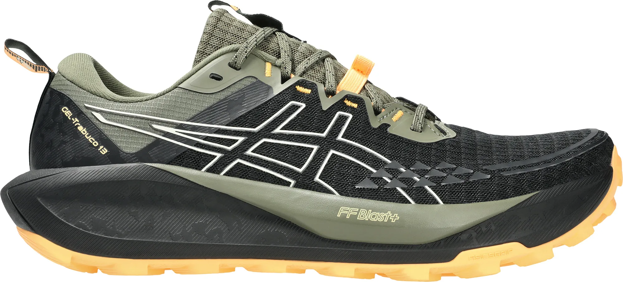 Angel Mood Modern Asics Gel Trabuco 13 Mens Trail Running Shoes - Black