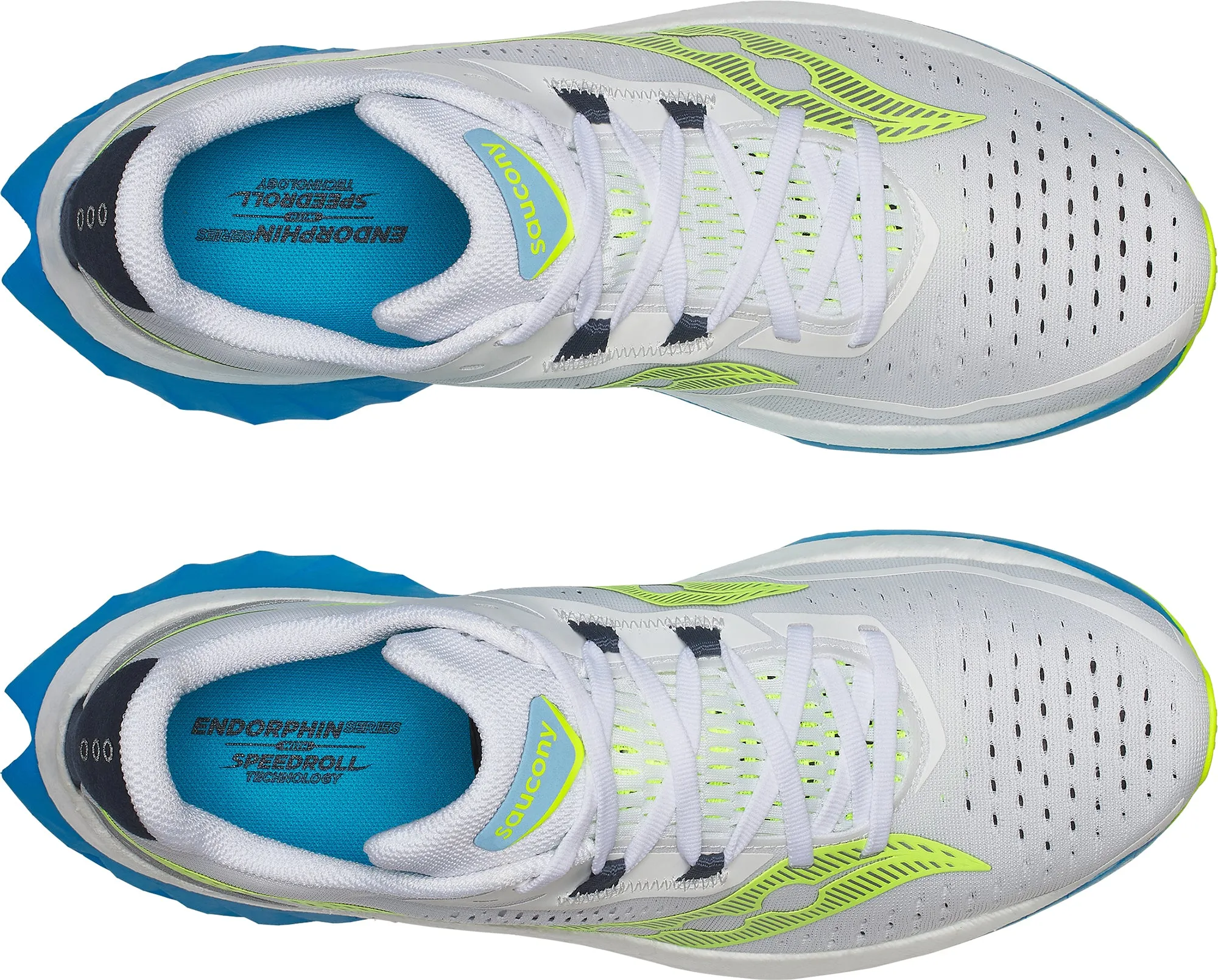 Palm Base Saucony Endorphin Speed 4 Mens Running Shoes - White