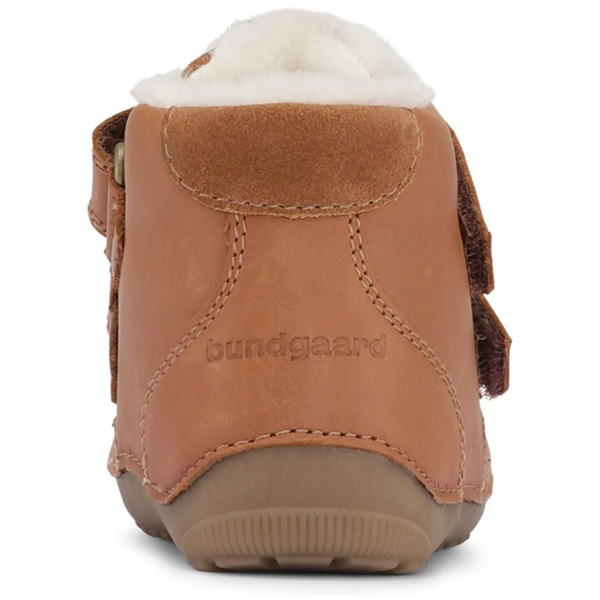Bundgaard Petit Mid Winter Strap Prewalker Cognac WS Snow Adventure Trail