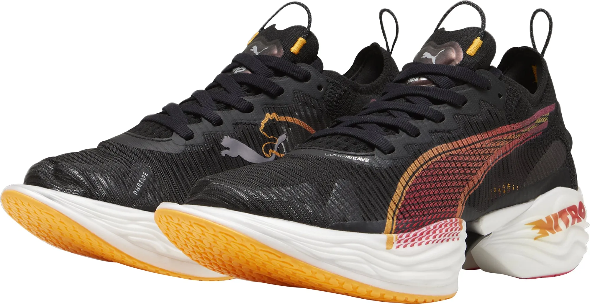 Durable Build Puma Fast-R Nitro Elite 2 Mens Running Shoes - Black