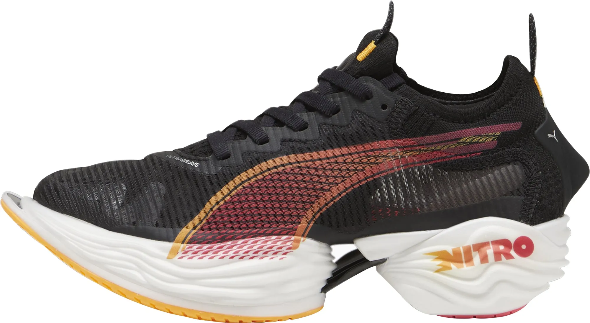 Heat Guard Pearl Shine Puma Fast-R Nitro Elite 2 Mens Running Shoes - Black