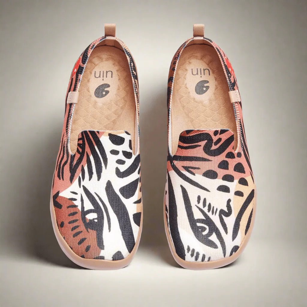 Leopard's Eyes Barcelona Women Non-Slip Sole