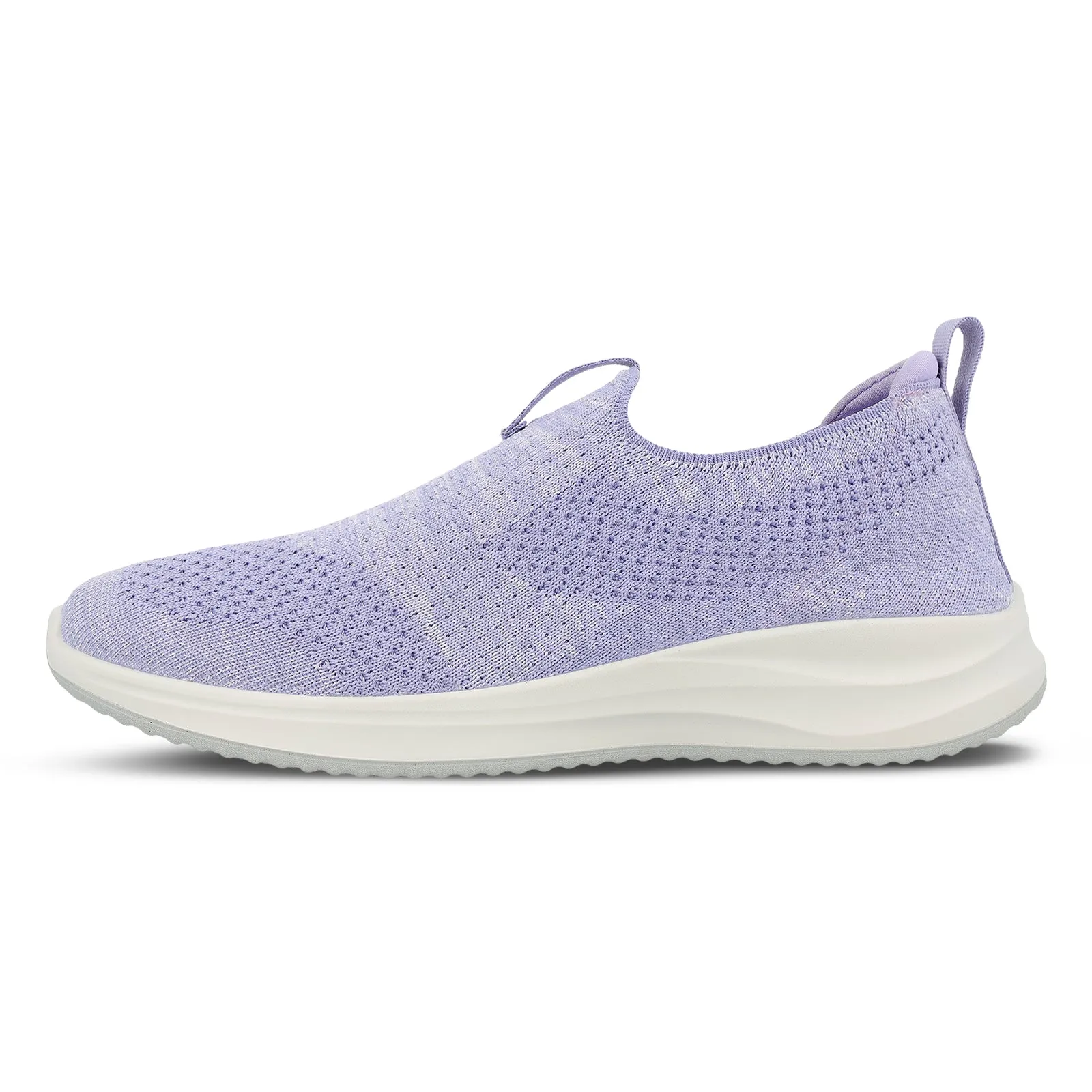 Comfort Fit Wear Day Out Shoes Women's Slip-on Walking Shoes - WS9910 Lilac