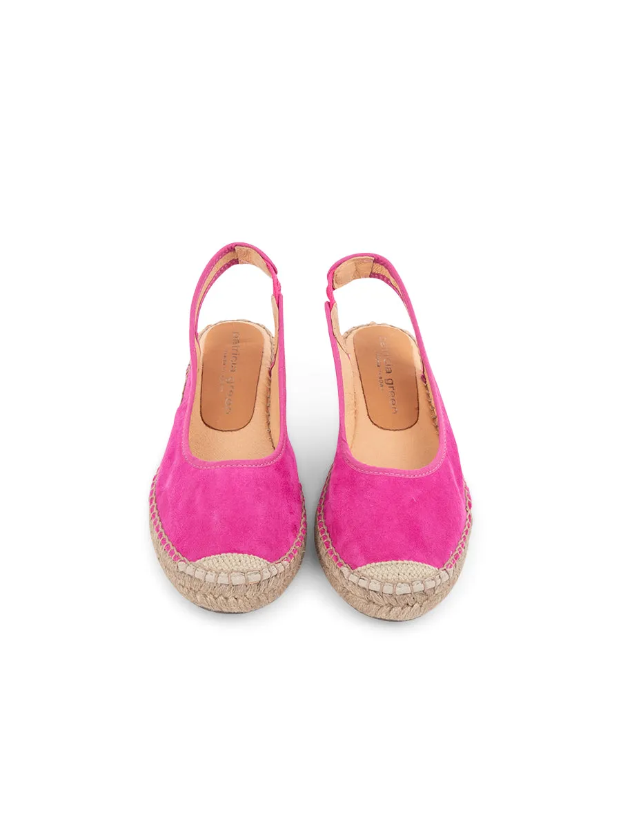 Valencia Closed Toe Slingback Espadrille Travel Friendly