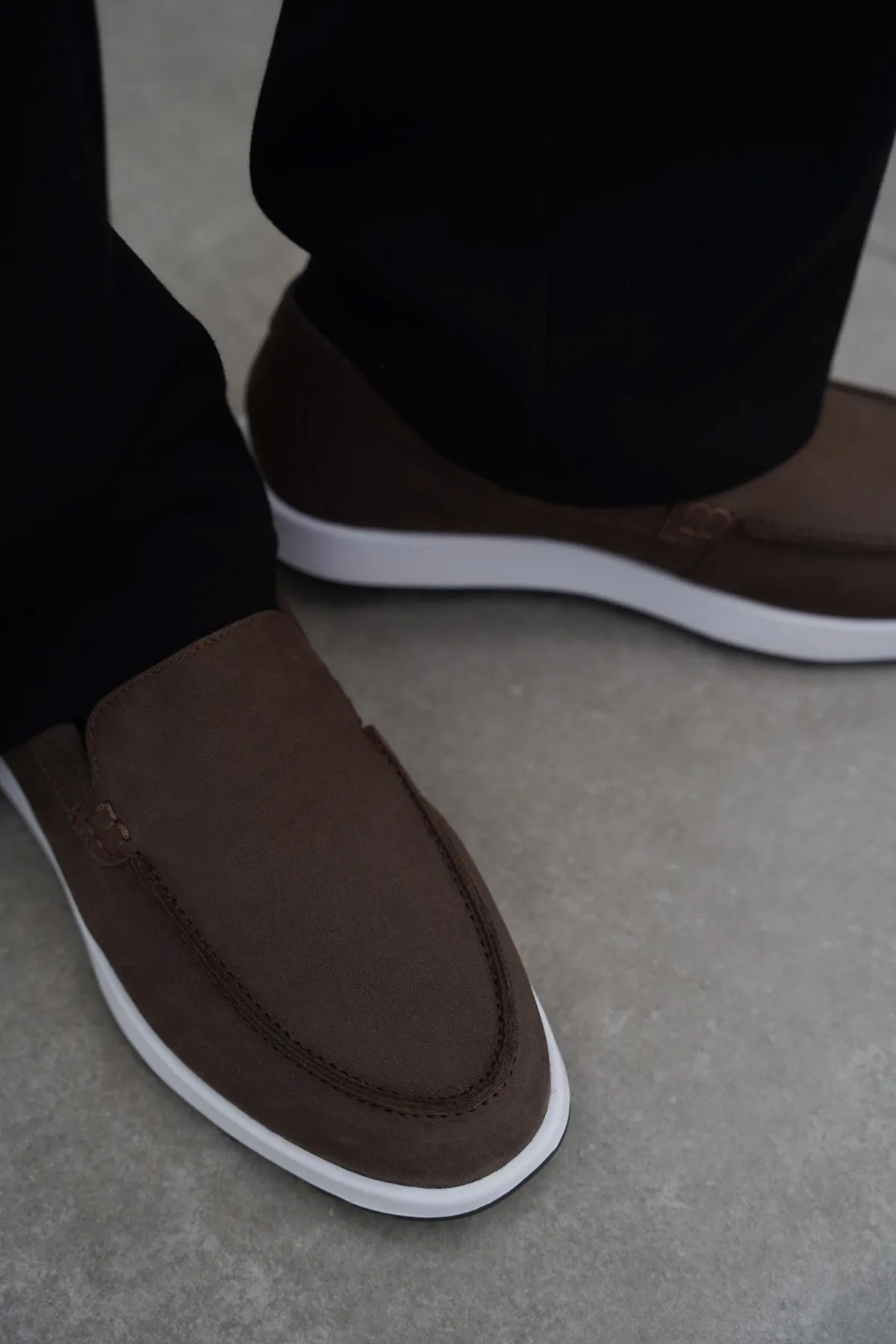 AIR LEATHER LOAFERS All-Purpose Wear Soft Landing