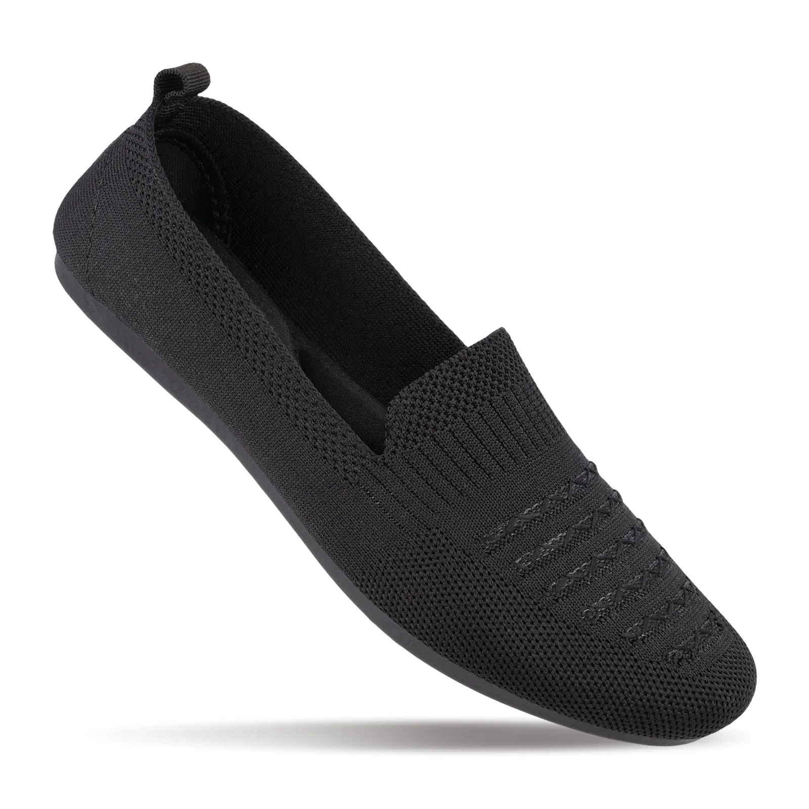 Women's Belly shoe -WC4883 Black Day Comfort Shoes Comfortable Slip On