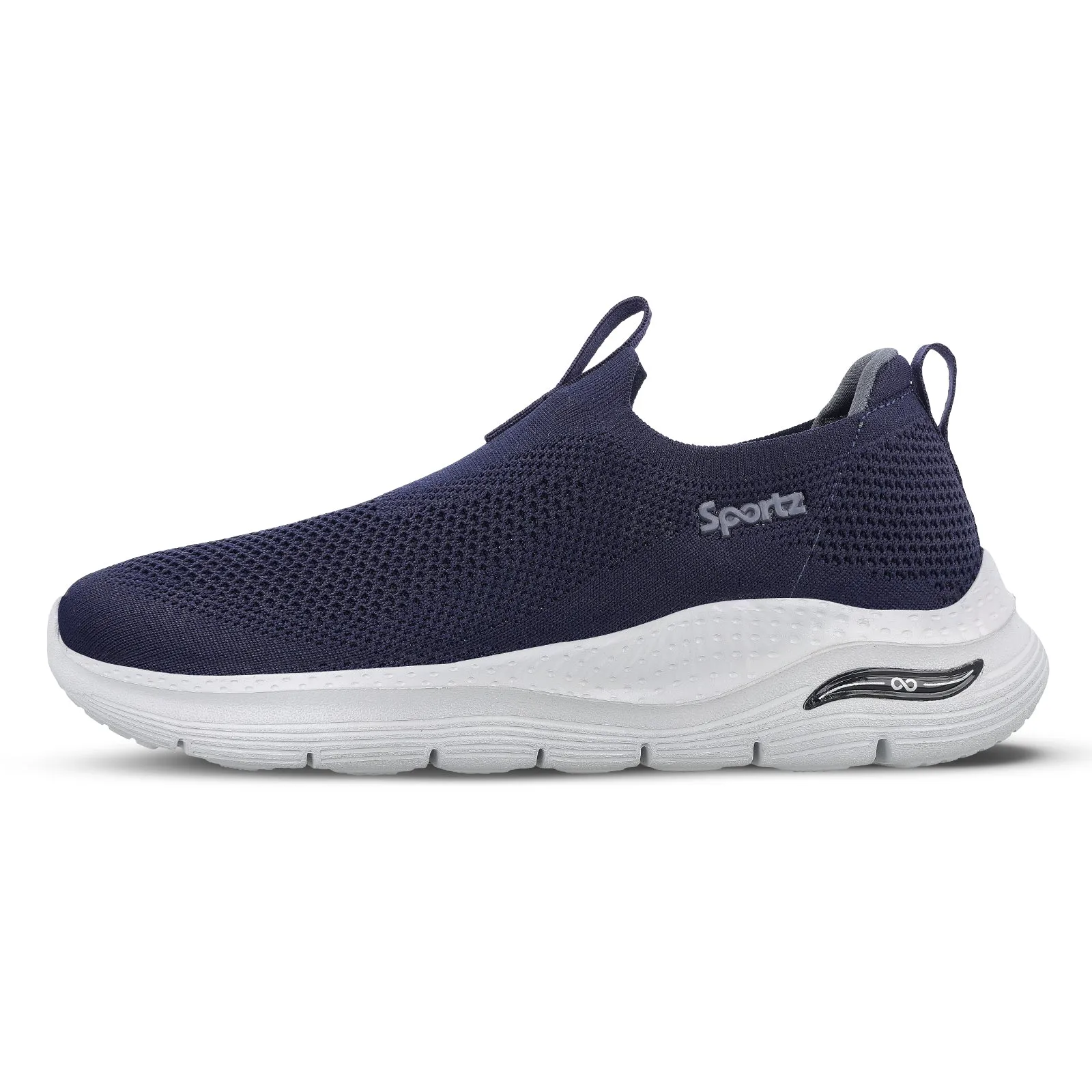 Men's Slip-on Walking Shoe - WS9571 Navy Blue Chill Mode Shoes Relax Ready