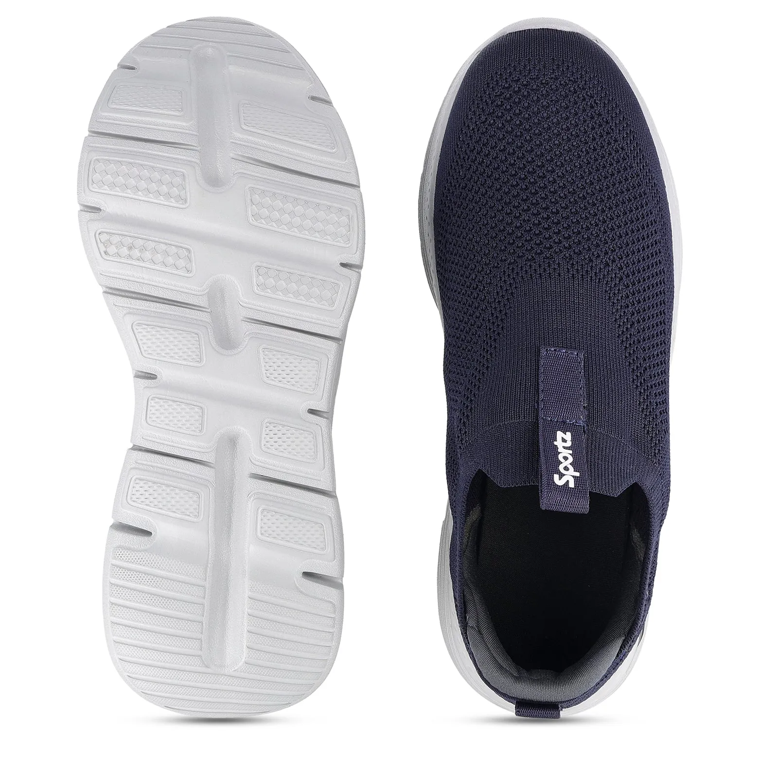 Men's Slip-on Walking Shoe - WS9571 Navy Blue Step In Comfort