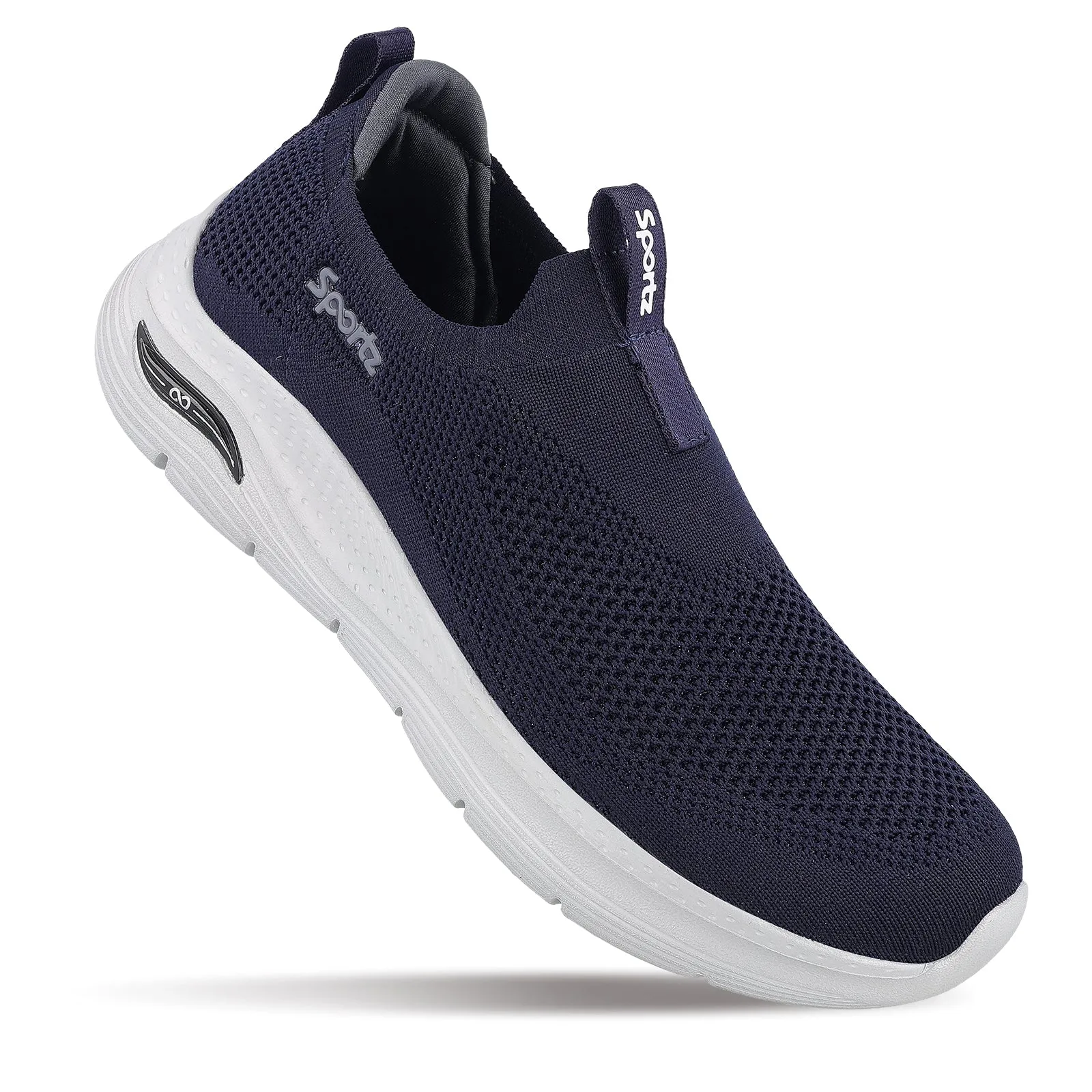 Men's Slip-on Walking Shoe - WS9571 Navy Blue Minimalist Look Slip Ease