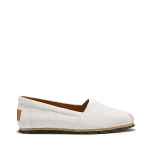 Women's Chukka Espadrilles, white suede Fashionable Look Zip Closure