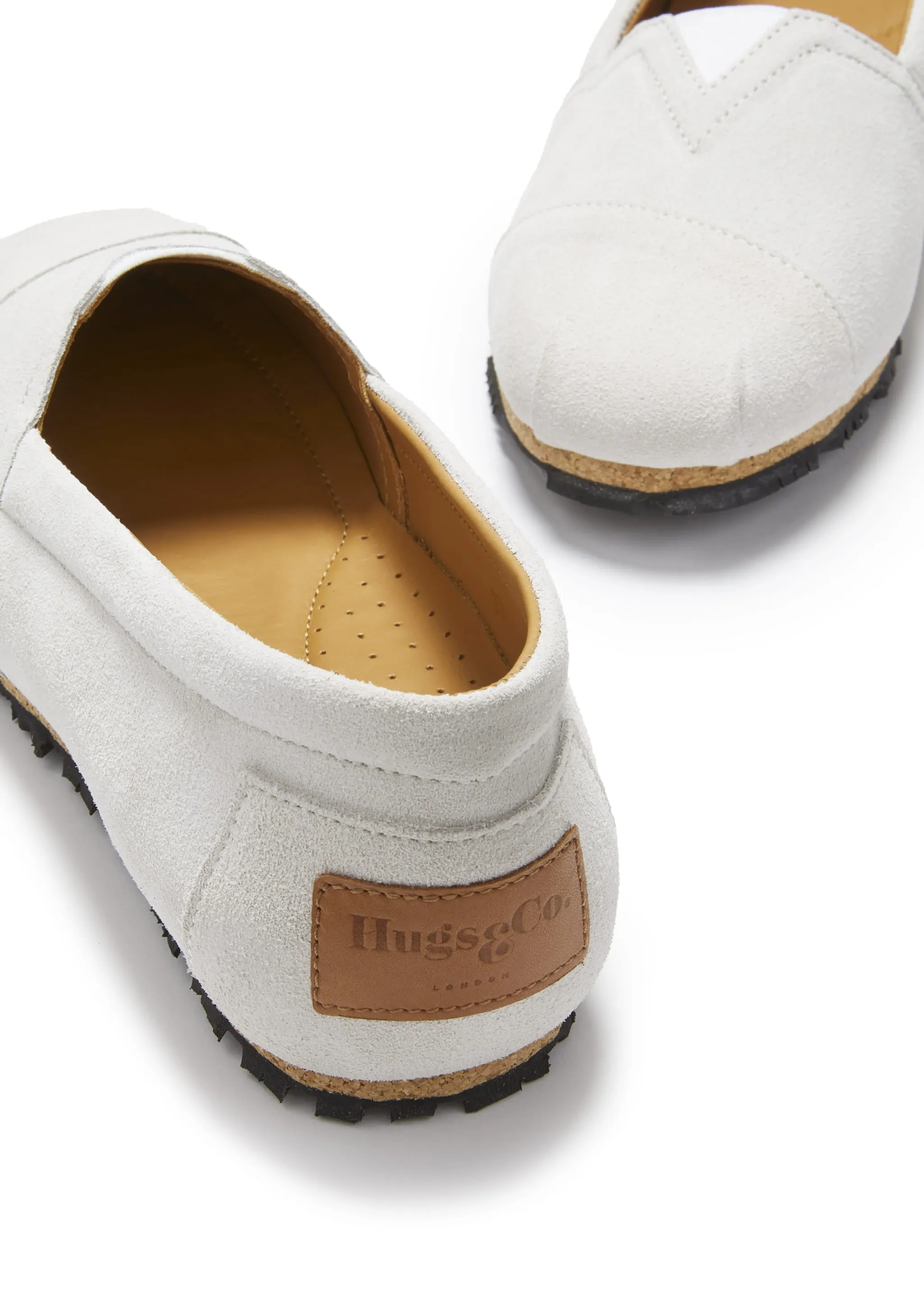 Women's Chukka Espadrilles, white suede Urban Dailywear