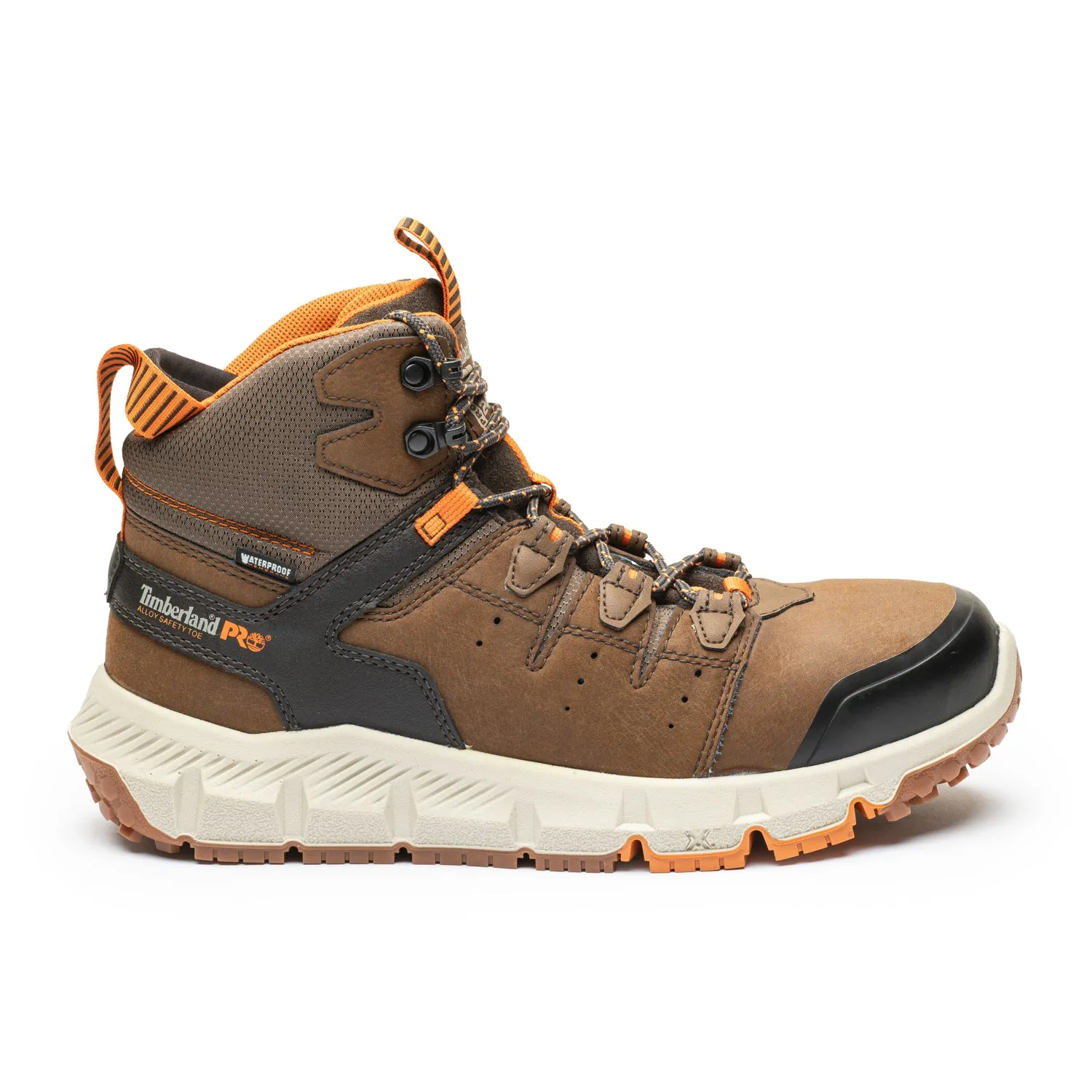 Tempe Men's 6" Aluminum Toe Work Boots A63XB Quick Step Outdoor Stability