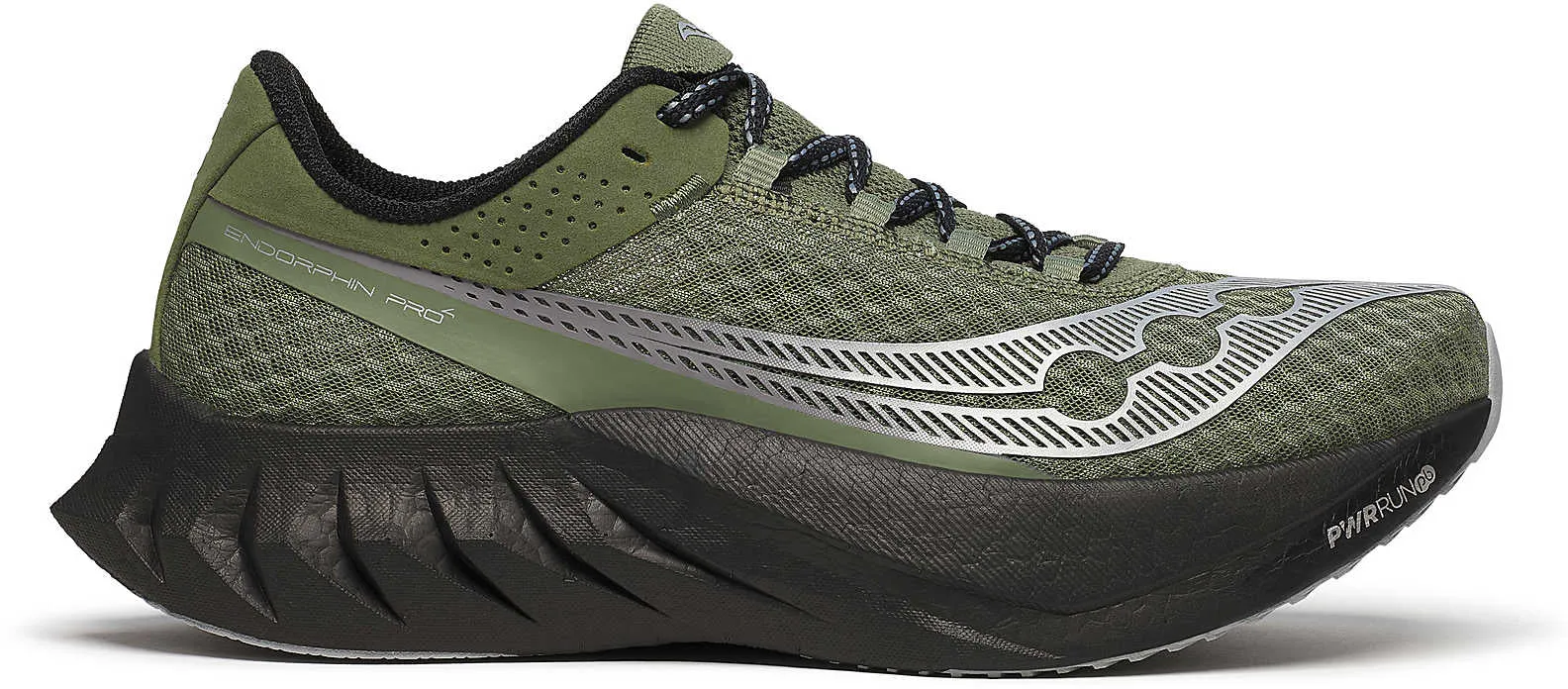 Rain Safe Classic Saucony Endorphin Pro 4 Mens Running Shoes - Green