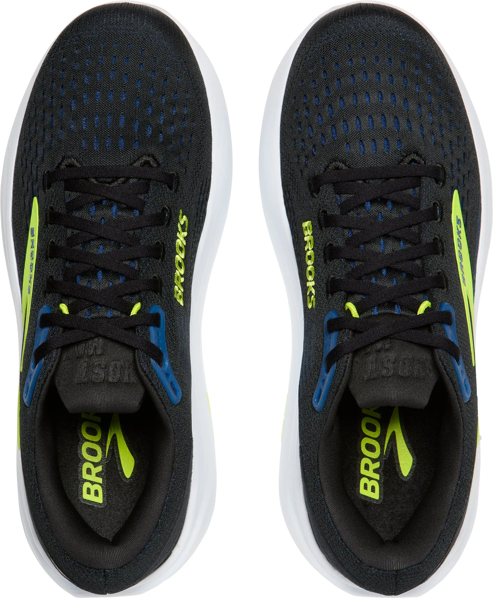 Brooks Ghost Max 3 Mens Running Shoes - Black Street Glow Soft Interior