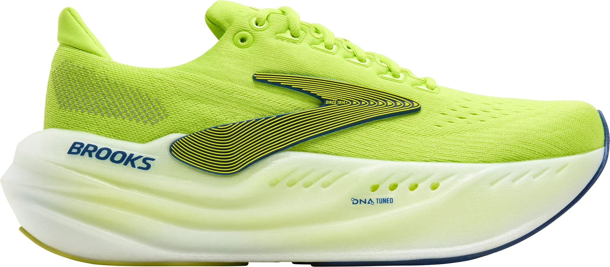 Hill Tough Brooks Glycerin Max Mens Running Shoes - Green