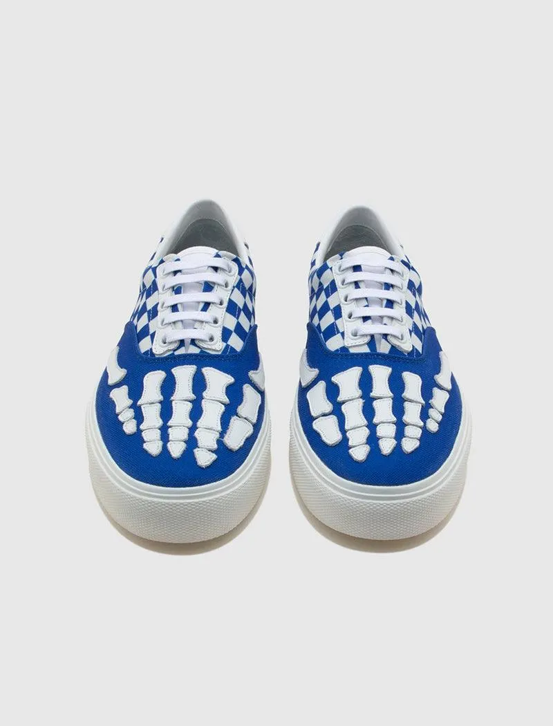 Wide toe box Cross Road CHECKERED LACEUP SNEAKERS