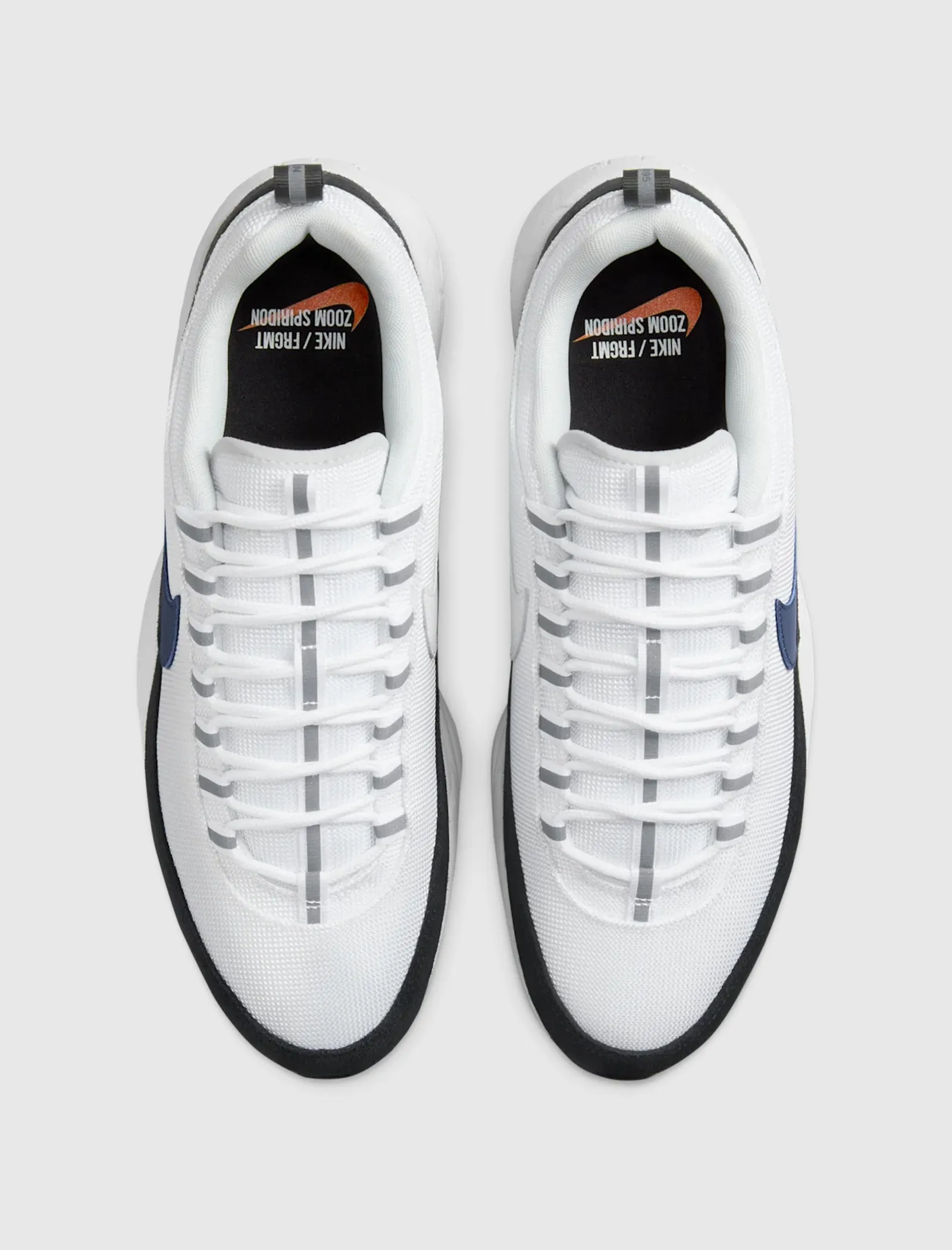 FRAGMENT X AIR ZOOM SPIRIDON SP "WHITE/BLUE VOID" Kind Glow Gloss Finish