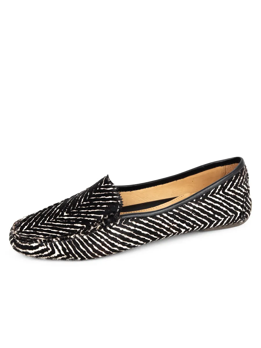 Urban Chill Gift Easy Jillian Driving Moccasin in Haircalf