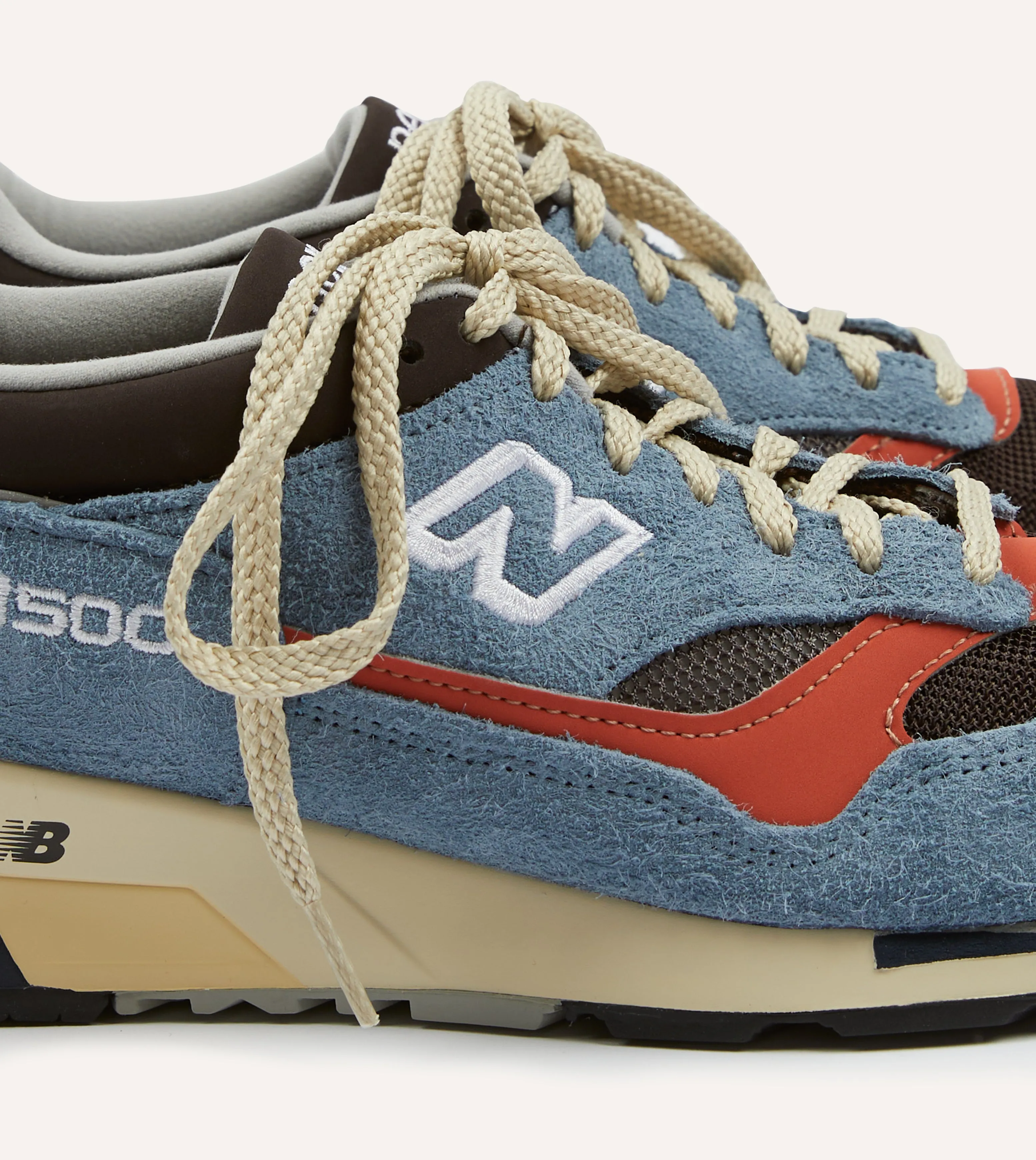 Flexible New Balance Coffee Pop Blue Made in UK 1500 Trainers