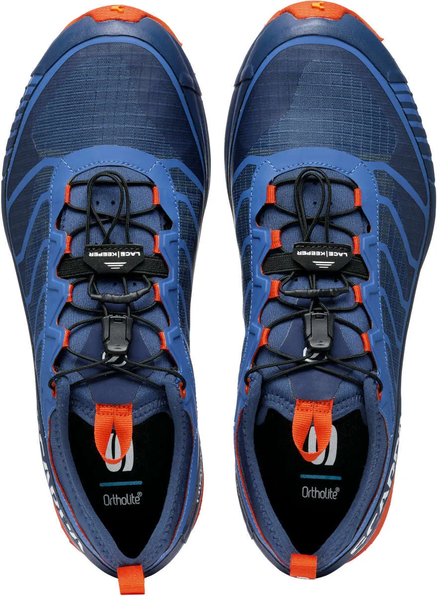 Scarpa Ribelle Run GORE-TEX Mens Trail Running Shoes - Blue Comfort Platform Petite Fit