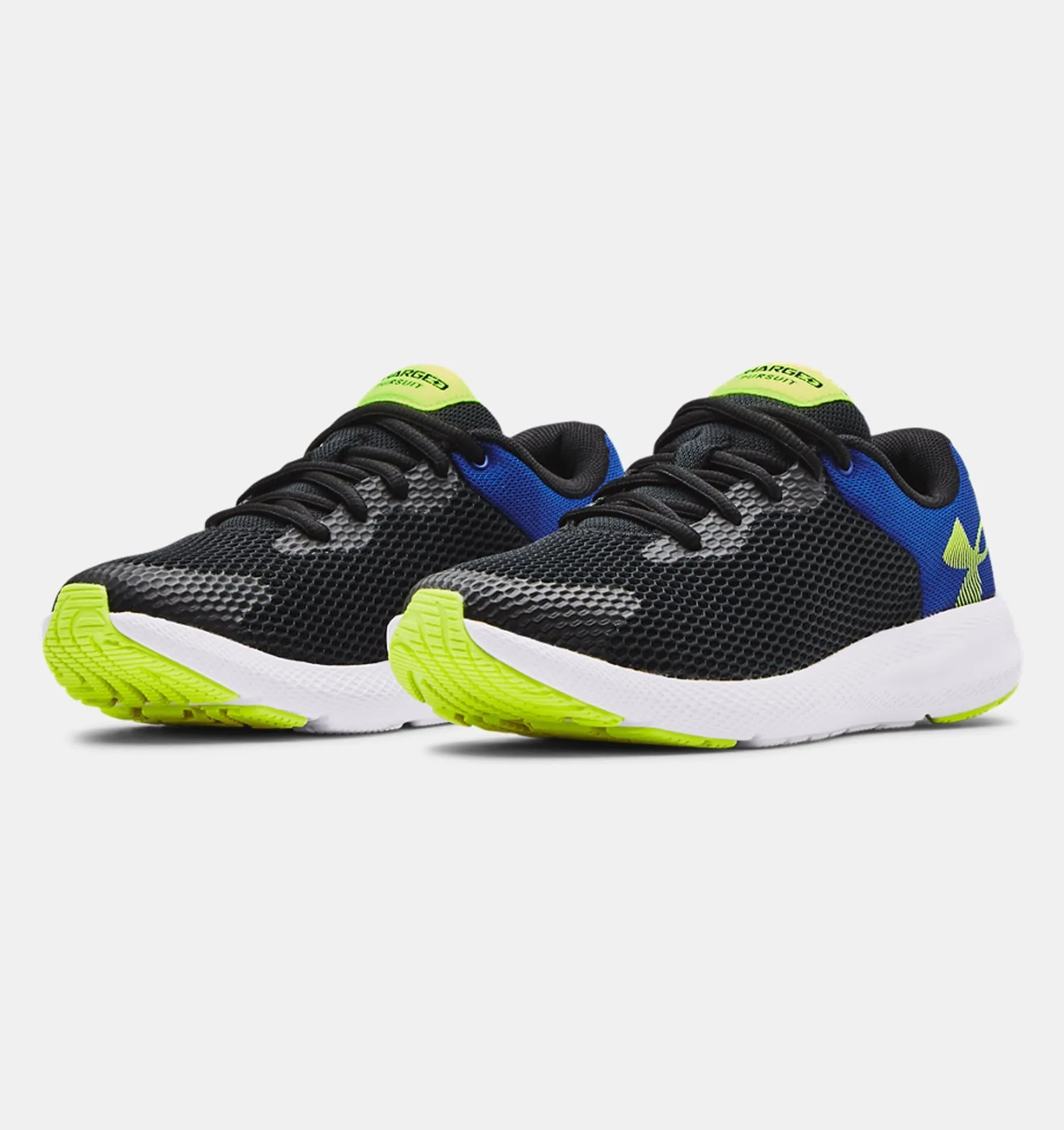 Under Armour Boys' Grade School Charged Pursuit 2 Big Logo - 3024484 Ring Walk Active